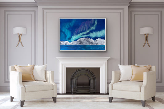 "Aurora Borealis" Original Painting