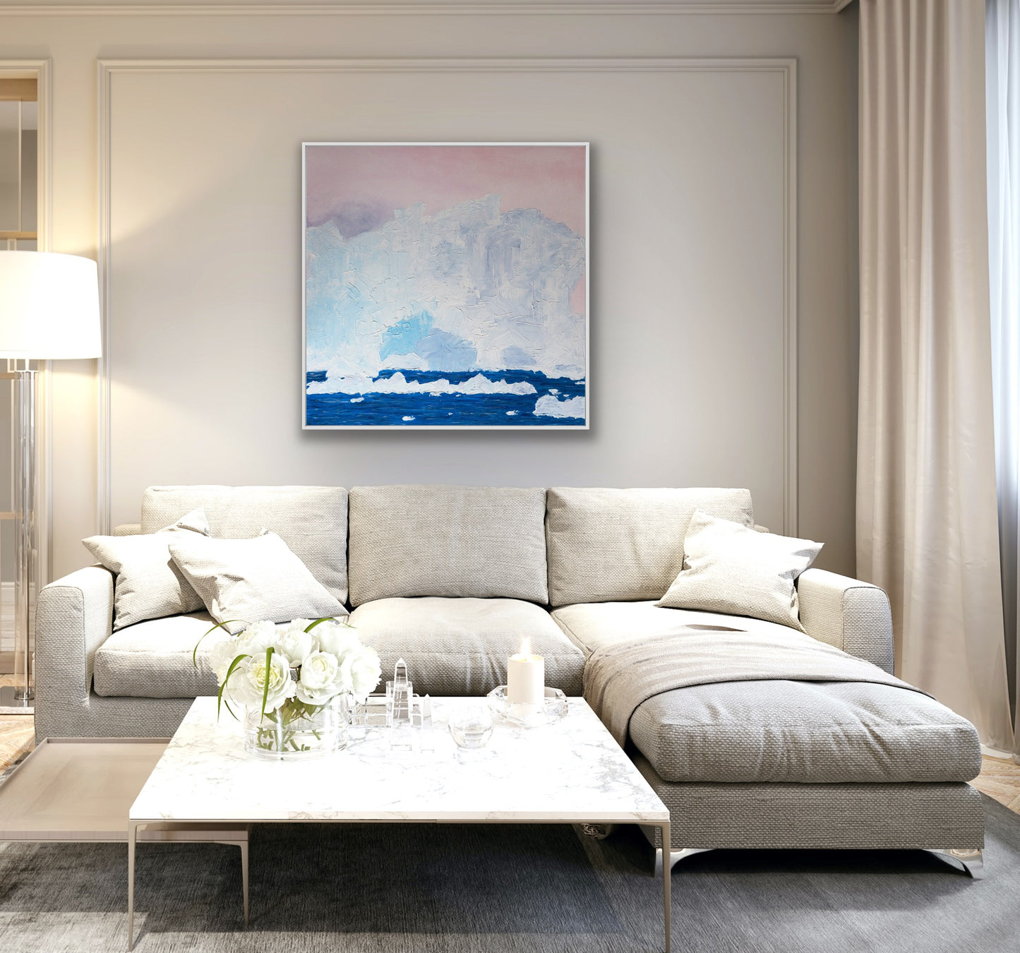 "Arctic Iceberg" Original Painting